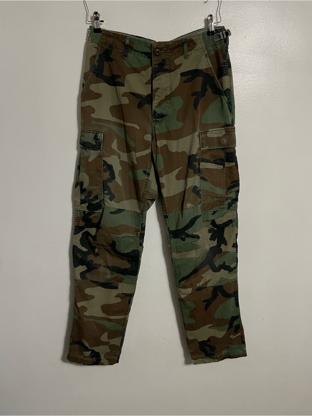 Vintage Streetwear Camo Cargo Pants Size Small